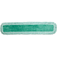 HYGEN™ 36 IN Microfiber Dust Pad, Fringe, Green